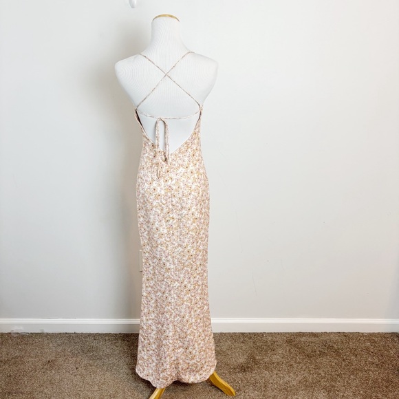 Significant Other Maria Floral Linen Blend Dress Size 2 - Picture 15 of 15